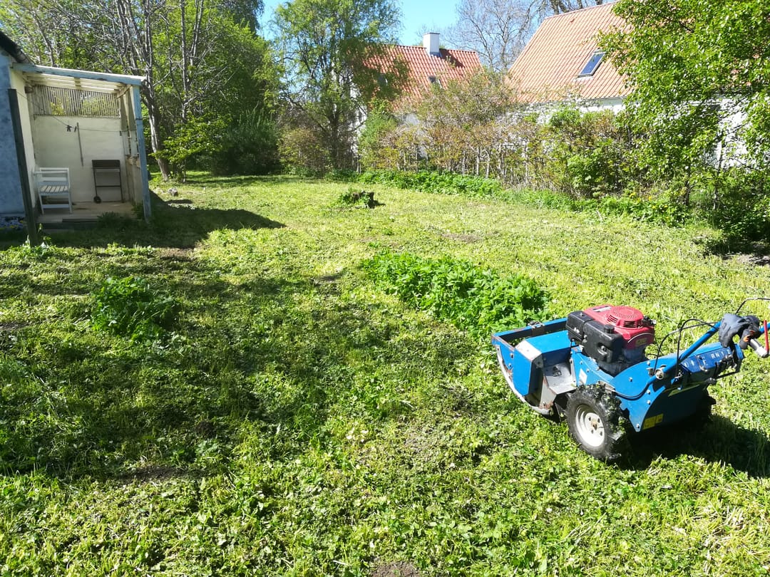 Havetrimning undervejs