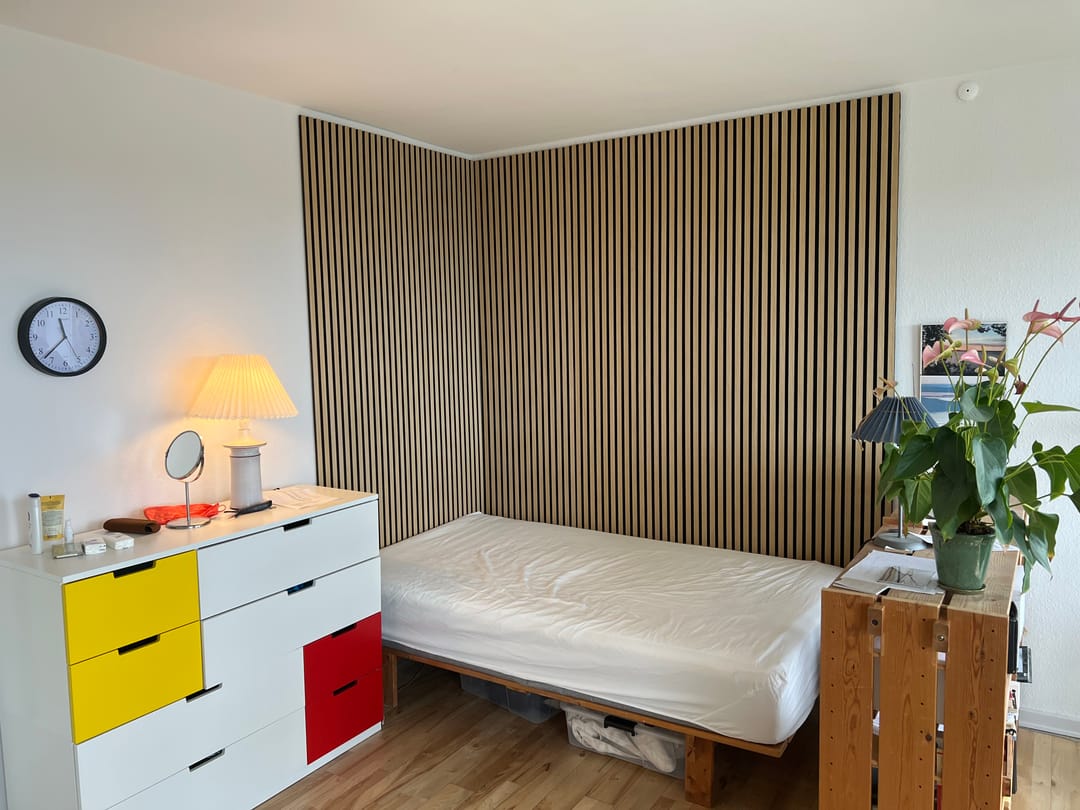 Billede til Opsætning af akustikpaneler