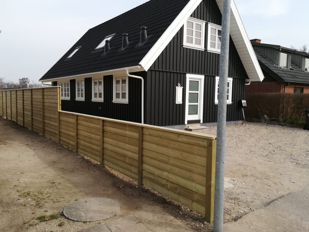 Billede til Opsætning af hegn