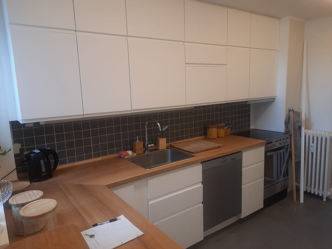 Færdigbygget køkken